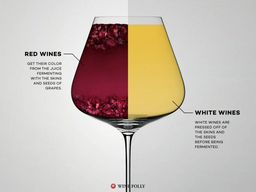 The effect of red and white wine on blood pressure