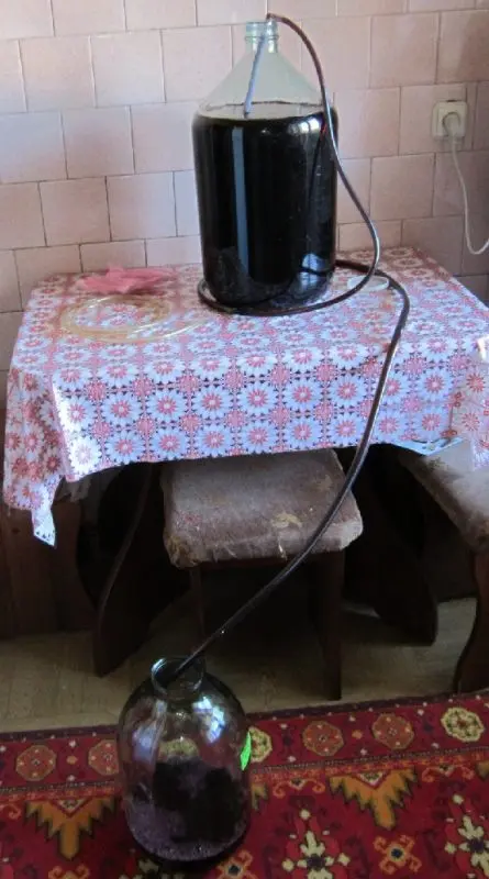 The essence, expediency and method of airing homemade wine