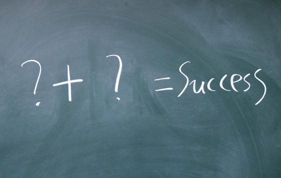 The formula for success