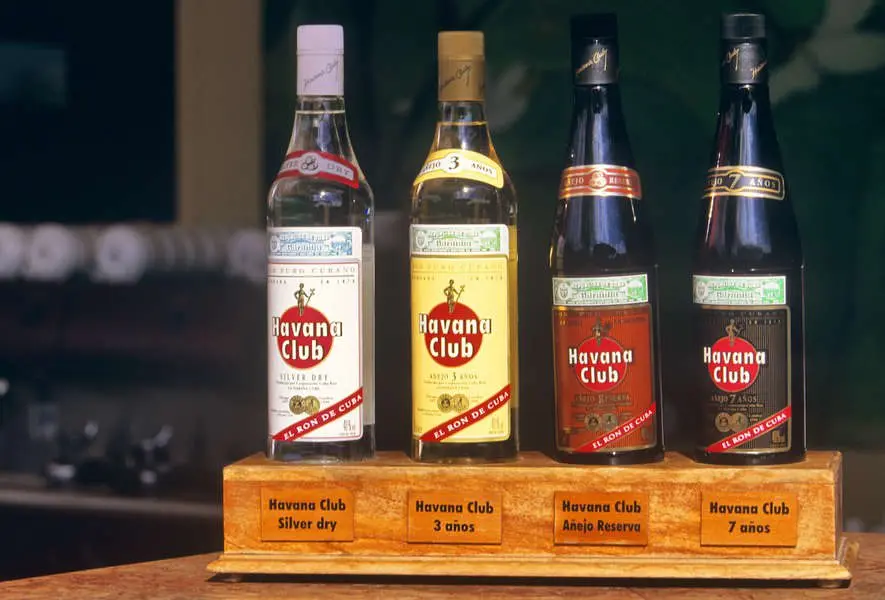 The main varieties and types of rum