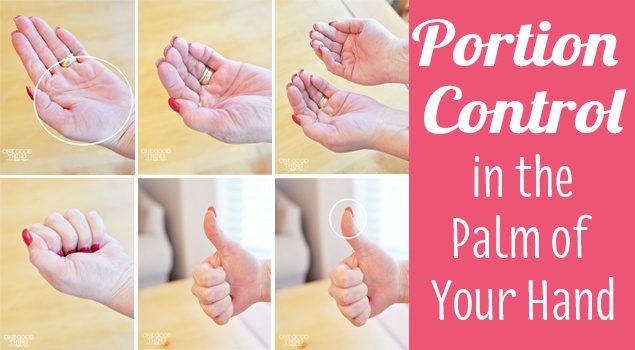 The palm method: how to control weight without counting calories