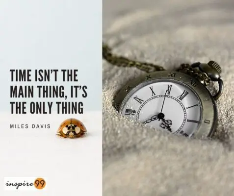 The point is time. But only working