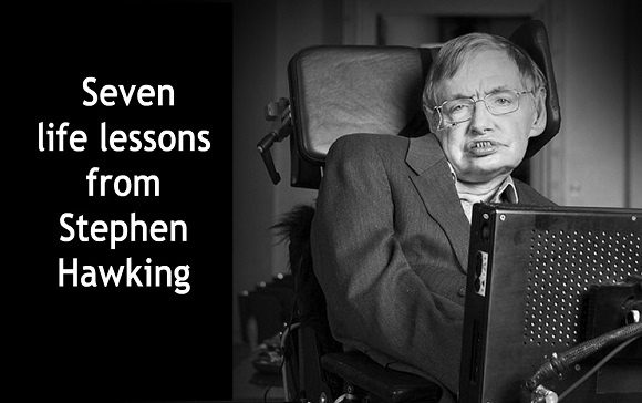 Three lessons from Stephen Hawking