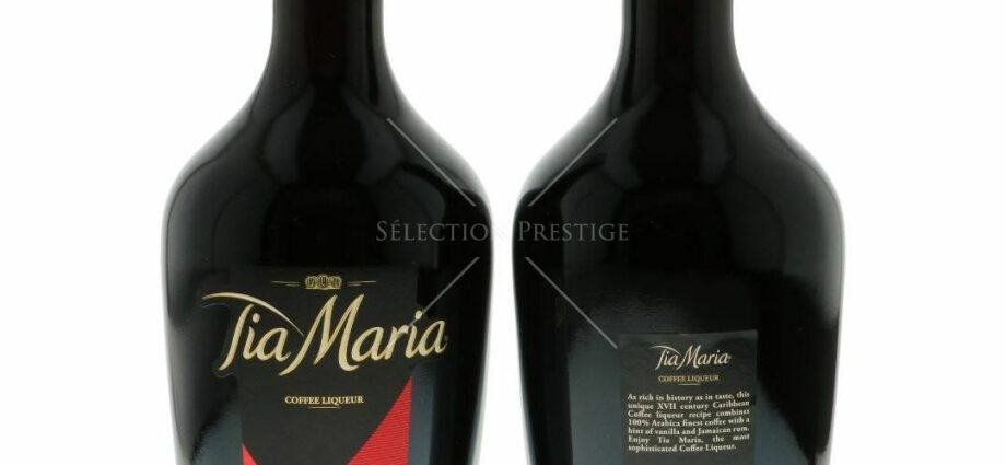 Tia Maria &#8211; Jamaican coffee liqueur based on rum