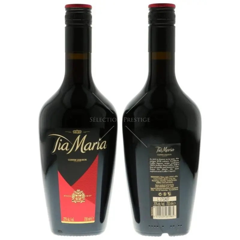 Tia Maria &#8211; Jamaican coffee liqueur based on rum