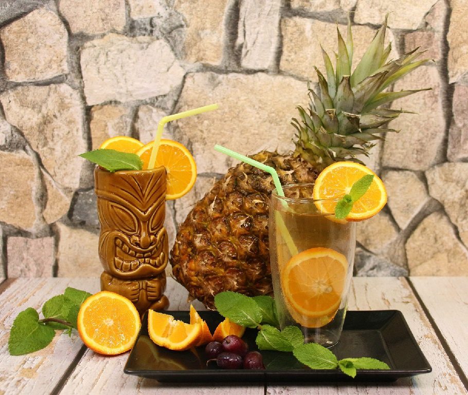 Tiki-cocktails &#8211; tropical drinks based on rum