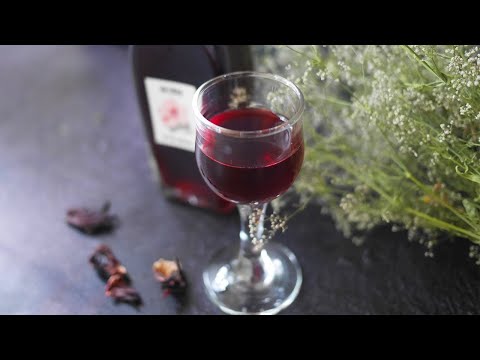 Tincture on hibiscus tea (hibiscus, Sudanese rose)