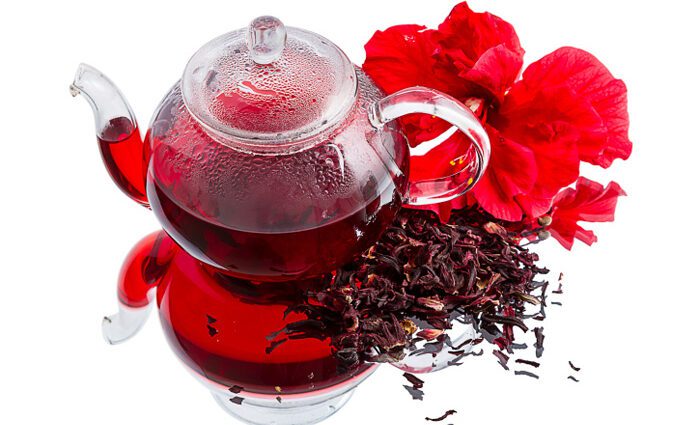 Tincture on hibiscus tea (hibiscus, Sudanese rose)