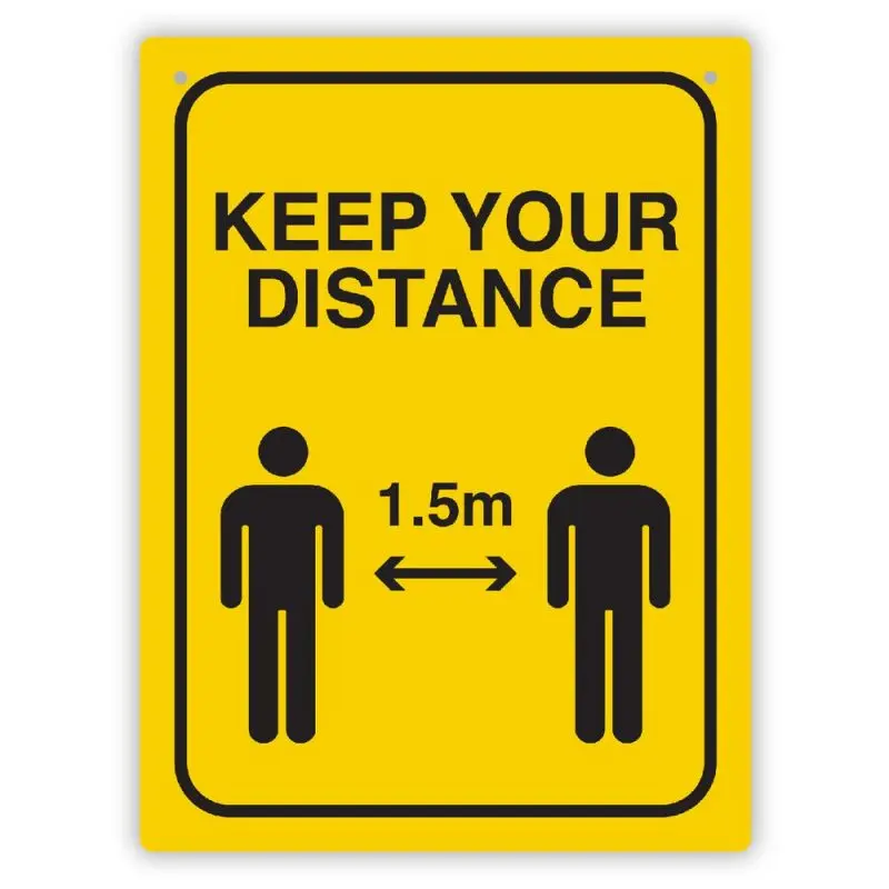 To keep distance