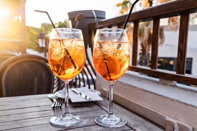 Top 18 cocktails with red, white, rosé and sparkling wine