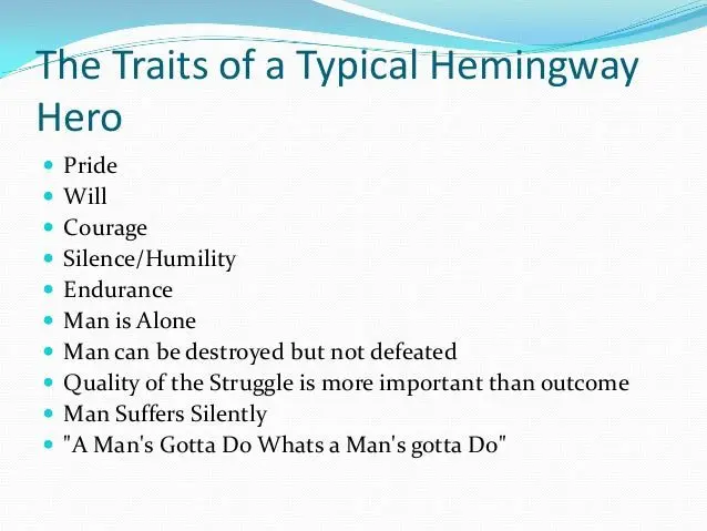 Traits of sheer heroism