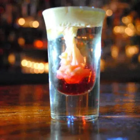 Tumor of the Brain (Brain Explosion) cocktail recipe