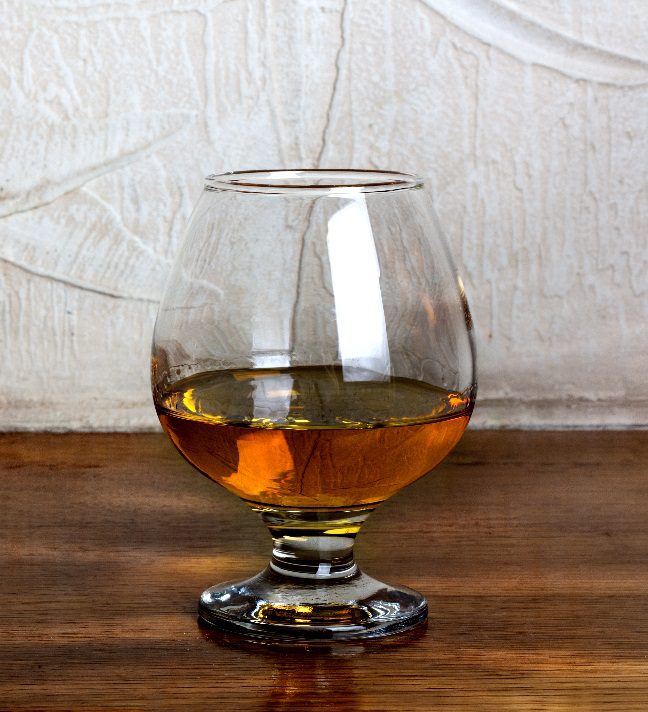 Types and forms of cognac glasses