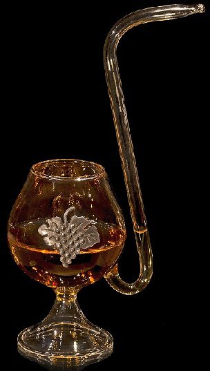 Types and forms of cognac glasses