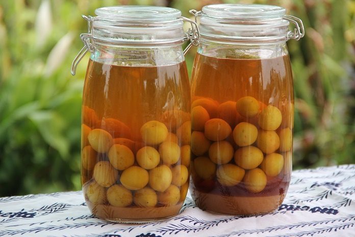 Umeshu (Japanese apricot liqueur)