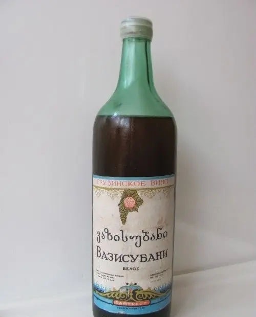 Vazisubani &#8211; white Georgian wine from the village of the same name
