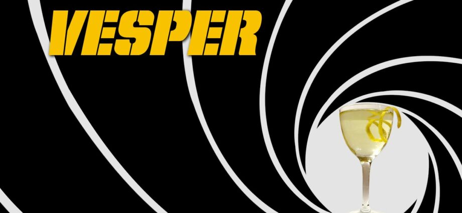 Vesper &#8211; a cocktail invented by James Bond in honor of his beloved