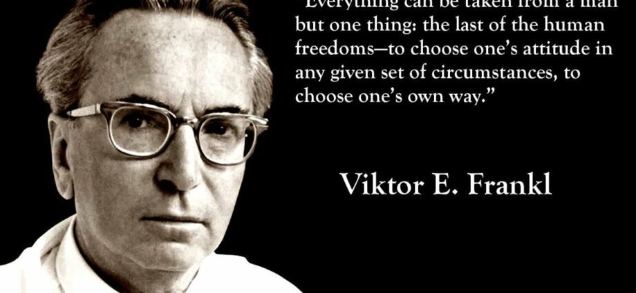 Viktor Frankl: “Guilt can only be personal”