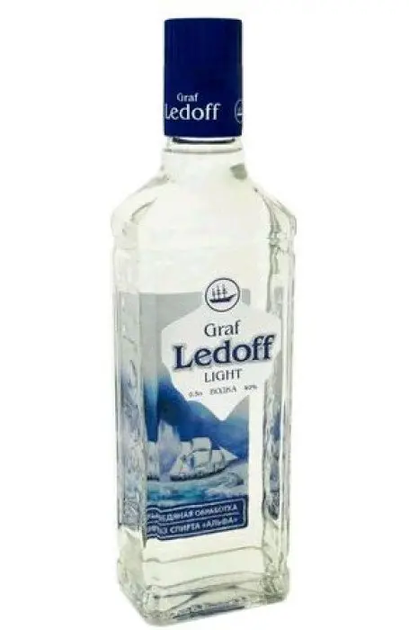 Vodka Graf Ledoff: history, overview of species + interesting facts