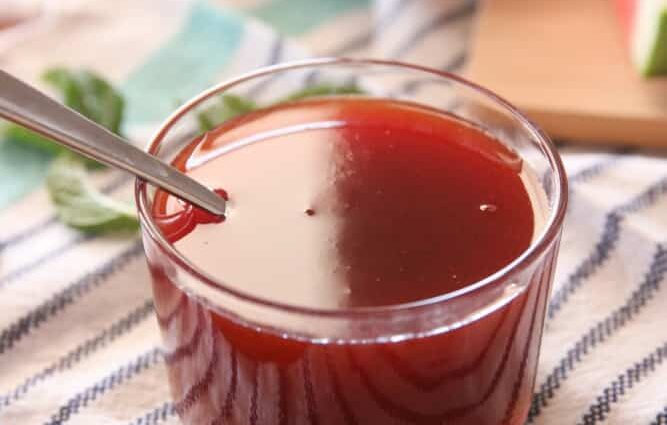 Watermelon syrup: 2 recipes at home