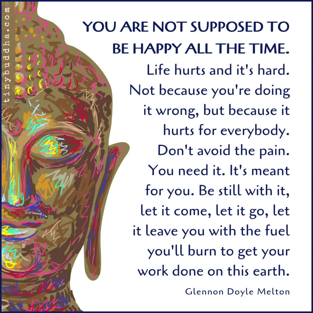 We can&#8217;t be happy all the time&#8230; and that&#8217;s fine!