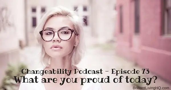 What are we proud of today?