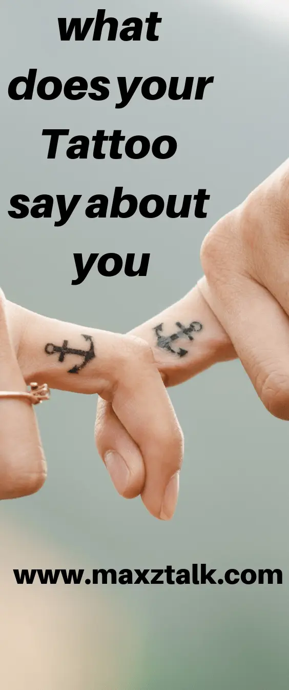 What do our tattoos say about us?