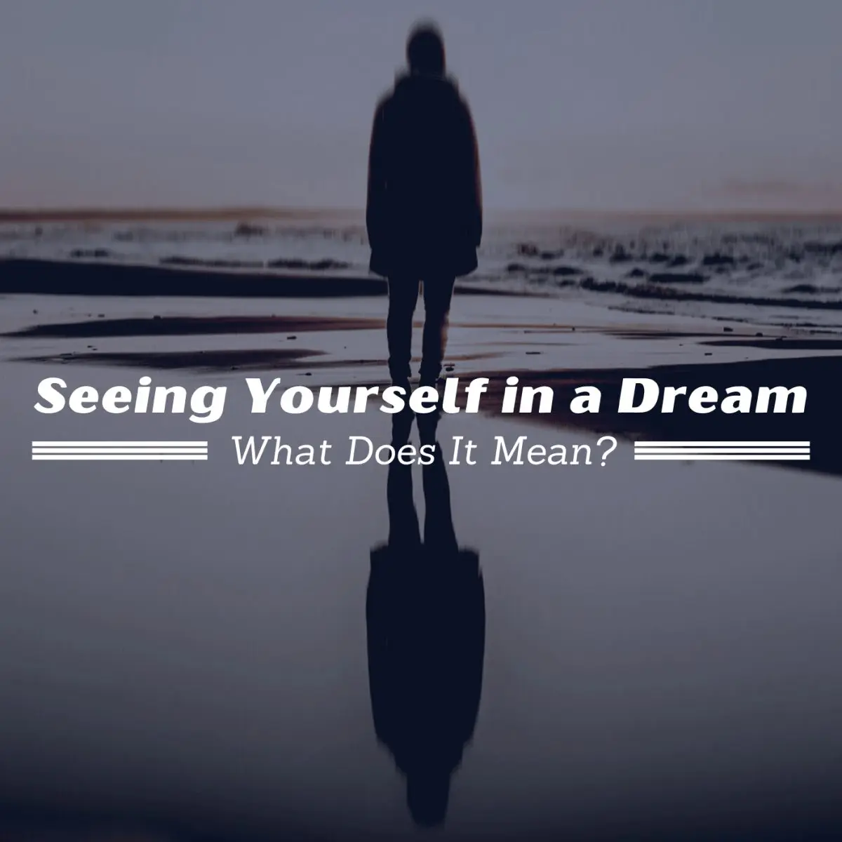 What does the dream mean: &#8220;I look in the mirror and see someone else&#8217;s face&#8221;