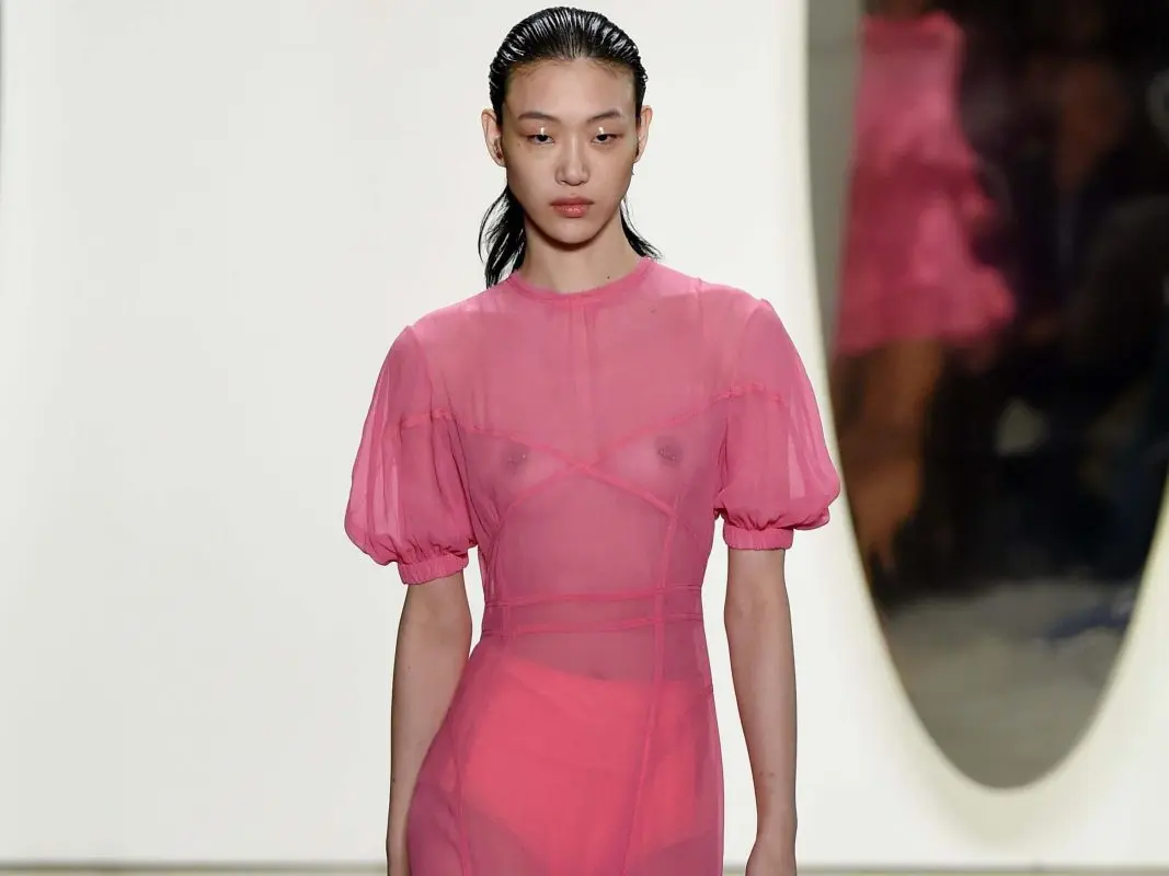 What does transparent clothing reveal?