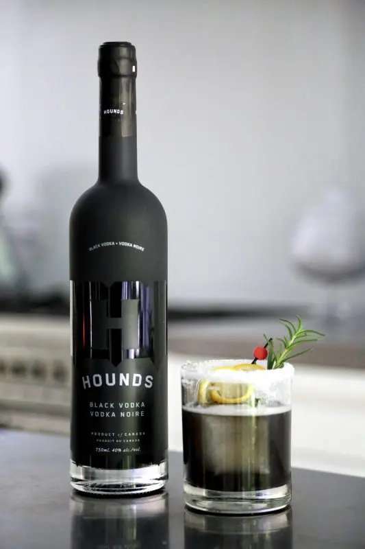 What is black vodka and how to drink it