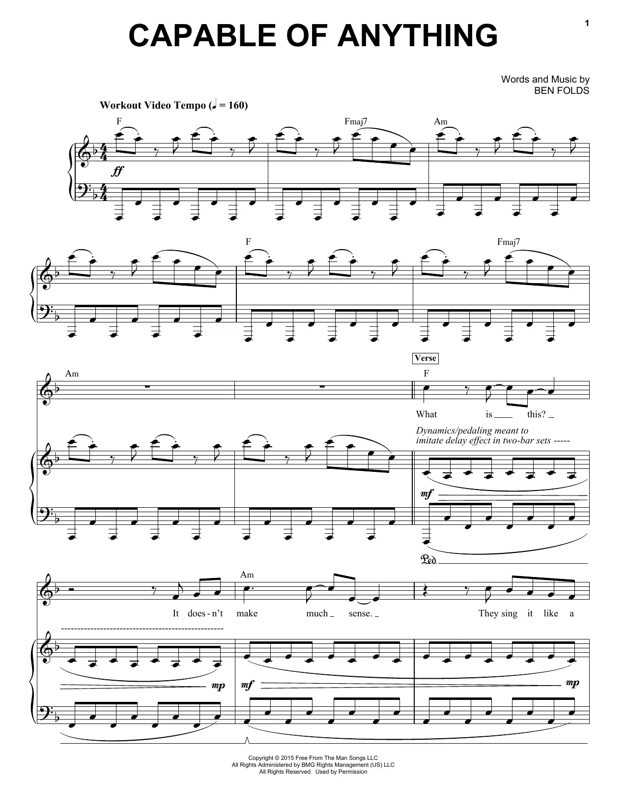 What is music capable of?