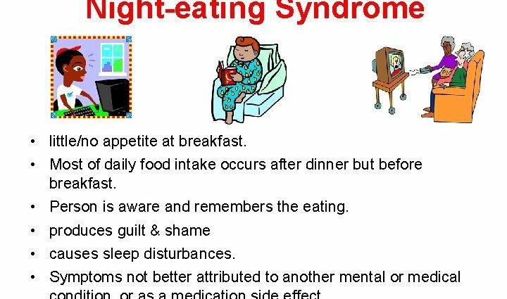 What is nocturnal appetite syndrome?