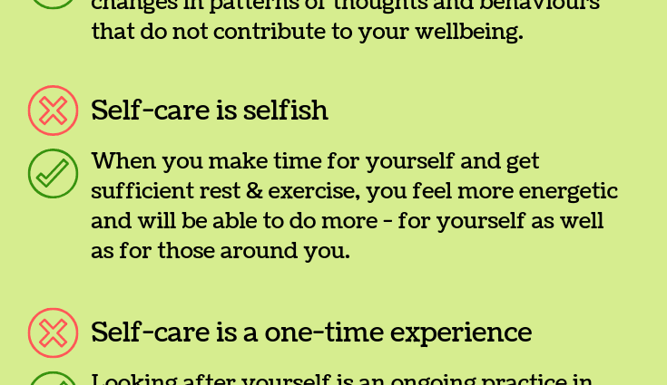 What is self care?