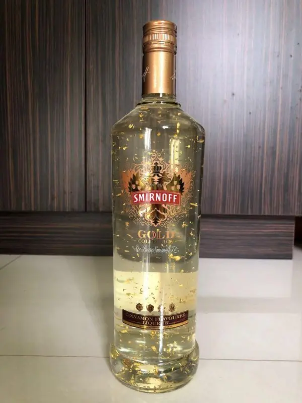 What is vodka with gold and how to drink it