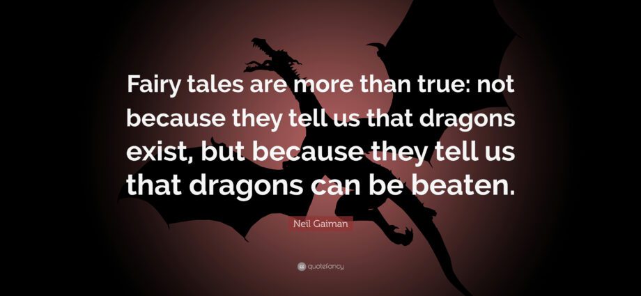 What they tell us &#8230; fairy tales