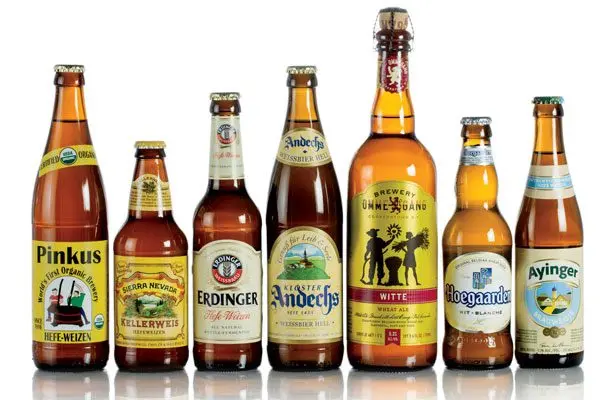 Wheat beer: Weizenbier, Hefeweizen, Witbier, Blanche and other varieties