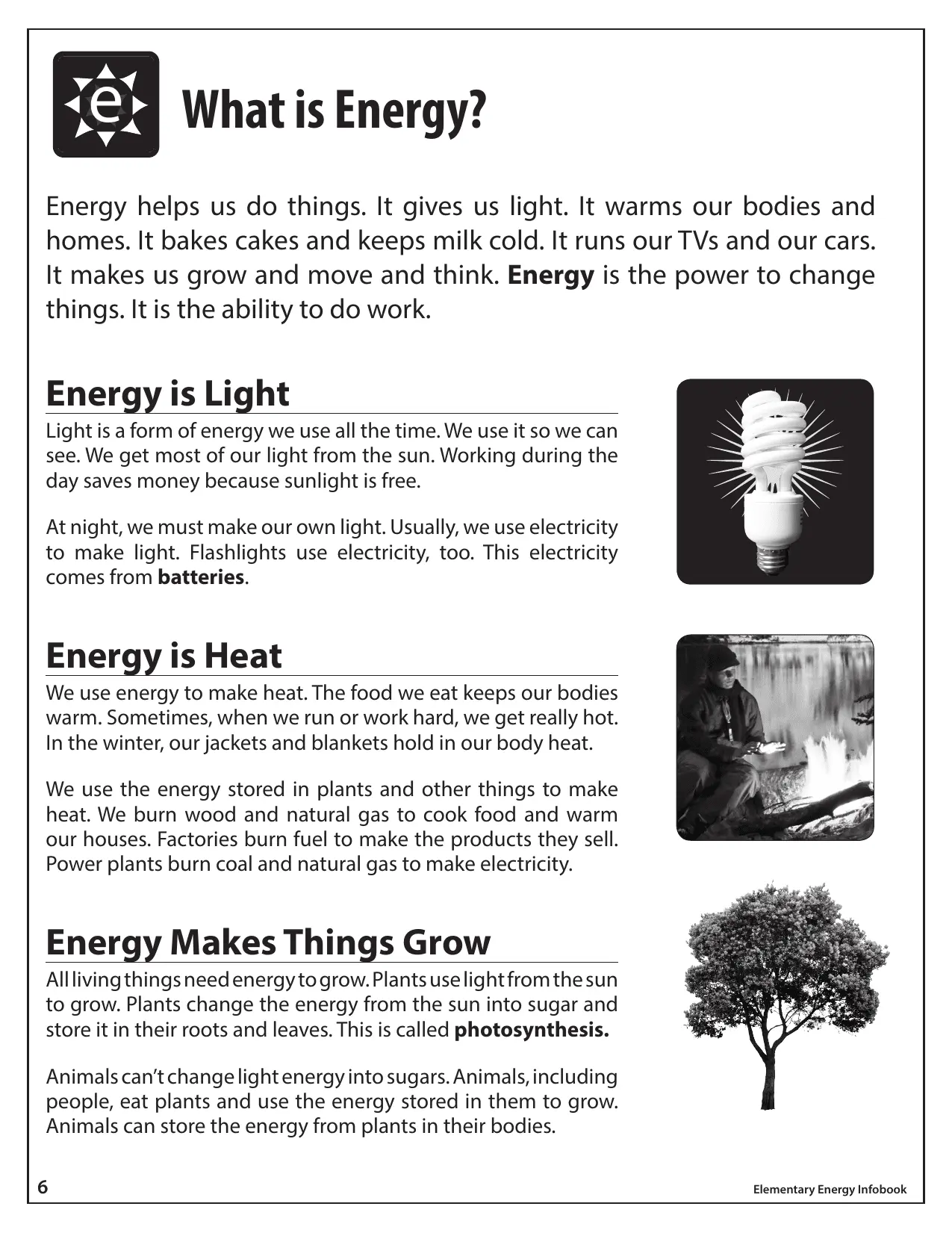When the cold gives energy