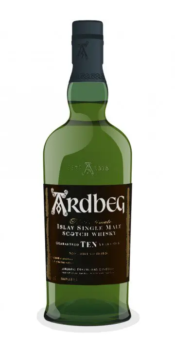 Whiskey Ardbeg: history, features, review of taste and types