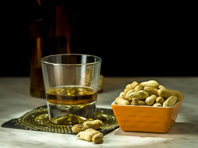 Whiskey calories and glycemic index