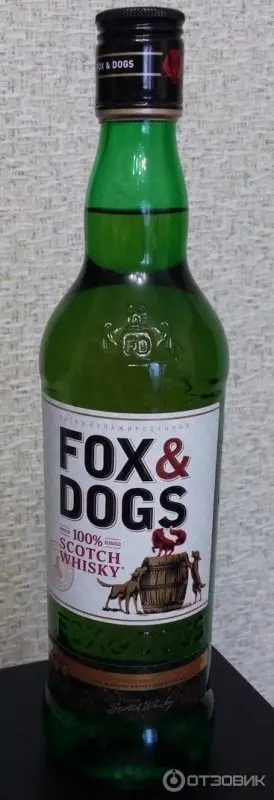 Whiskey Fox &#038; Dogs (Fox &#038; Dogs): history, review of taste and types