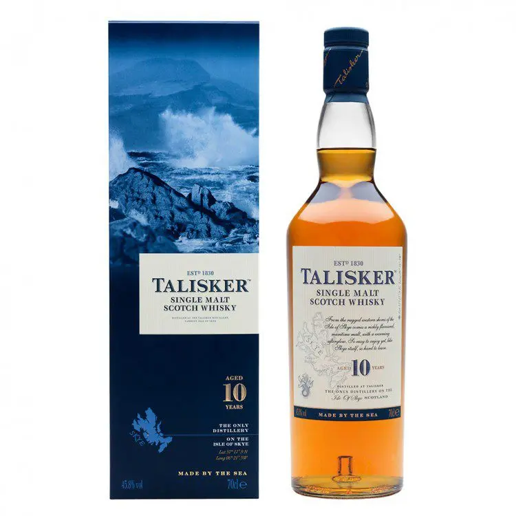 Whiskey Talisker: history, review of taste and types