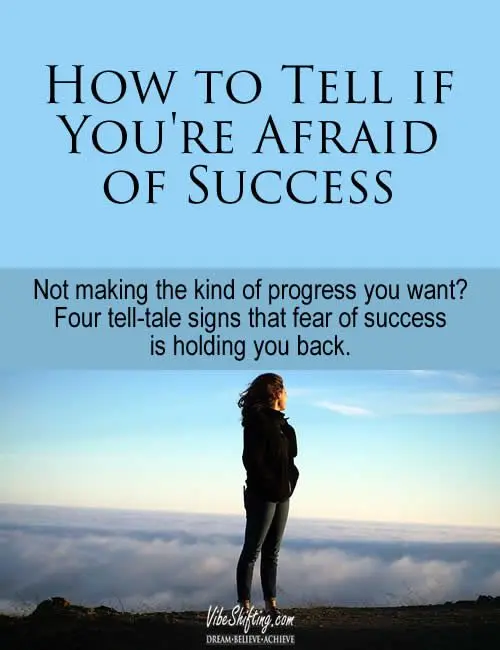 Why are we afraid of success?