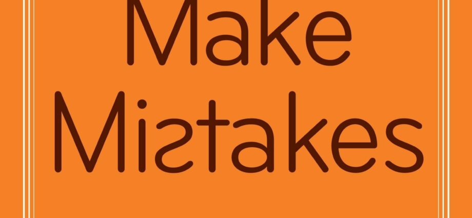 Why do we make mistakes? 8 books on how to understand and fix it