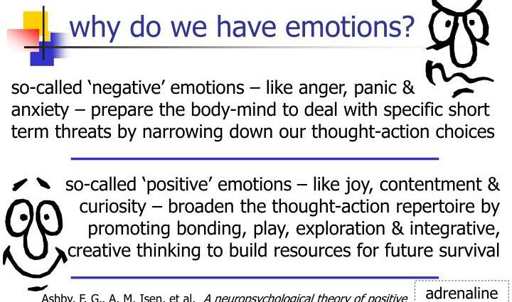 Why do we need emotions?