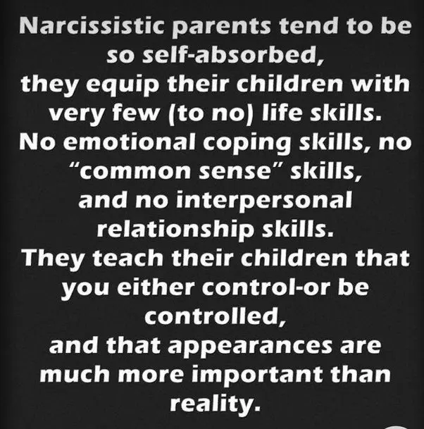 Why narcissistic parents raise infantile children