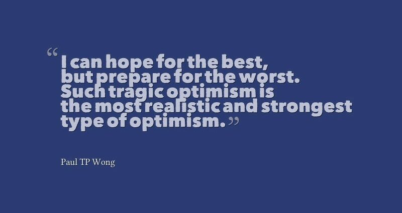 Why Optimists Get Through Hard Times Easier: Three Reasons