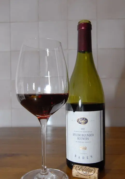 Wine Spätburgunder (German Pinot Noir)