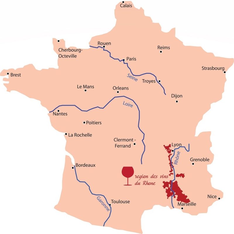 Wines from the Rhone Valley (Rhone Wines): features, classification and brands