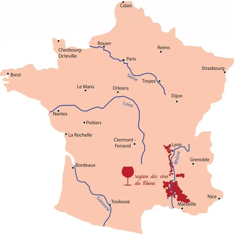 Wines from the Rhone Valley (Rhone Wines): features, classification and brands