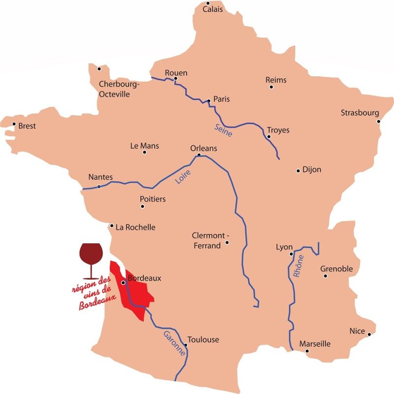 Wines of Bordeaux (Bordeaux) &#8211; drinks from the most famous wine region of France